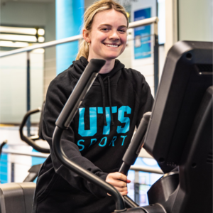 Black UTS Sport Hoodie